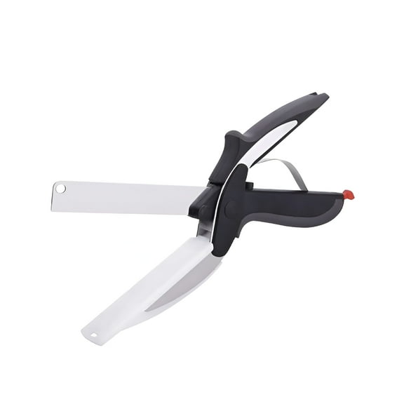 ACDANC 2-in-1 Kitchen Scissors and Cutting Board,Multifunctional Food Chopper,Stainless Steel Blade,Ergonomic Handle