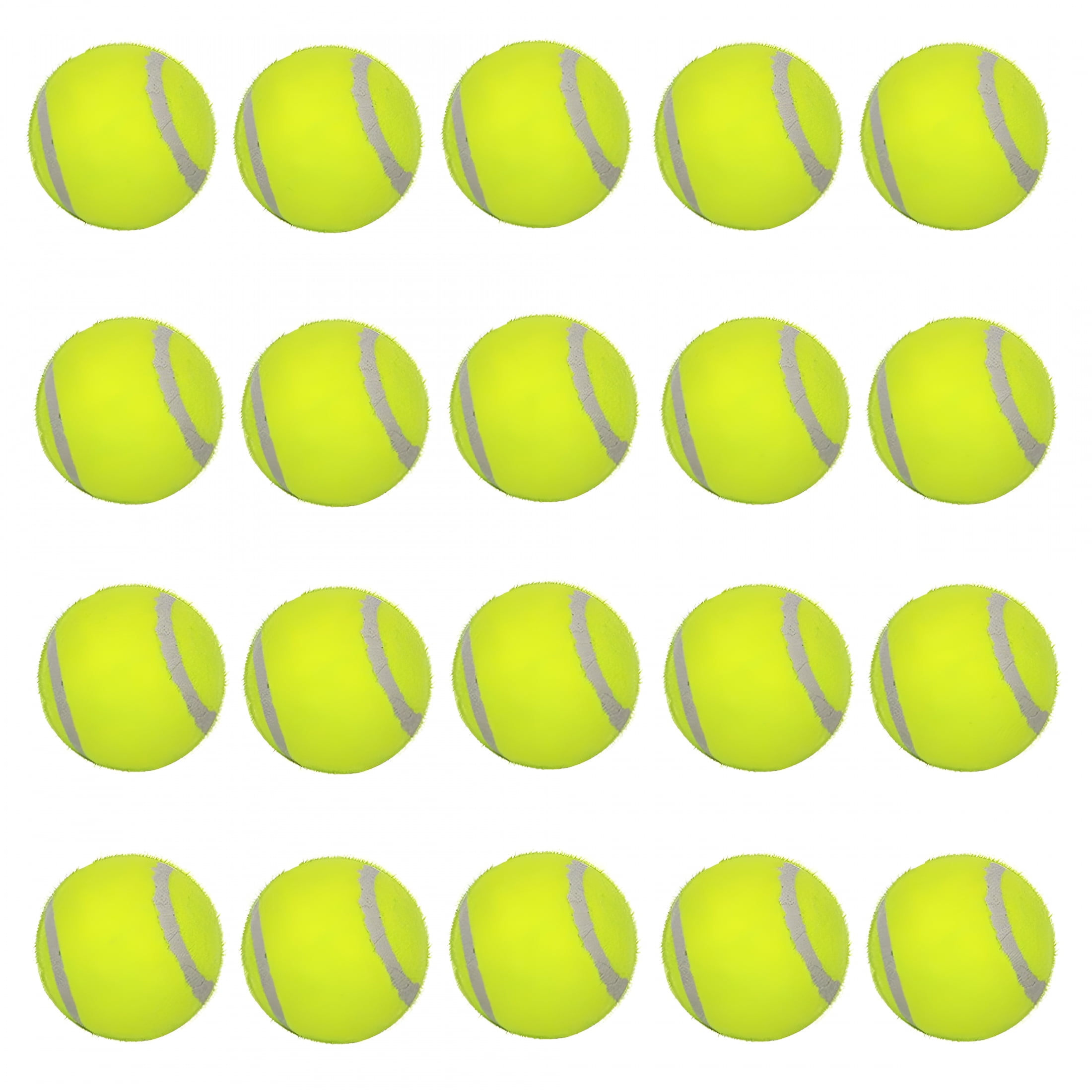 ACDANC 2 inches Tennis Ball Suitable for Small Automatic Ball Thrower Dog Fetching Ball Game, 20 Packs