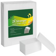 ACDANC 20 Pack Extra Strong Magic Sponge Eraser- Kitchen,Bathroom,Floor and Wall Cleaner - Miracle Melamine Cleaning Sponges- Durable Long Lasting Power Scrubber Pads for Tough Stains and Dirt