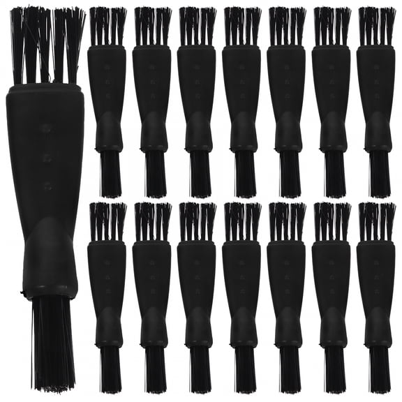 ACDANC 20 Pcs Electric Razor Cleaner Shaving Brushes for Men Man Black
