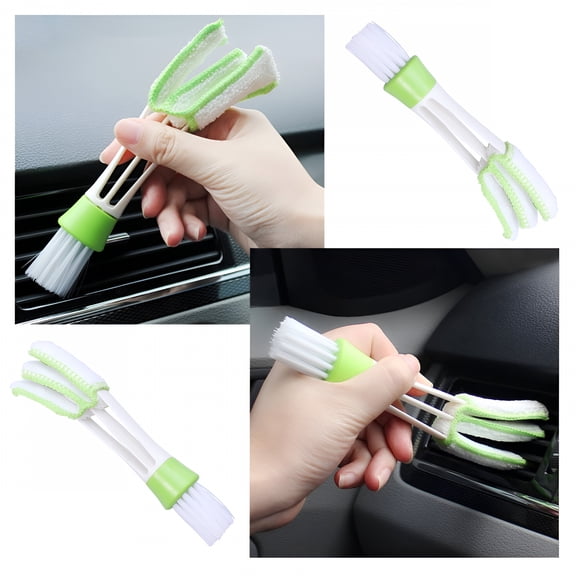 ACDANC 2026 New 1 Pcs Mini Double-Ended Microfiber Duster for Computer Keyboards,Fans,Air Conditioners,Car Air Outlets,Quick Cleaner with Removable Cloth Cover,Portable Precision Dusting Tool