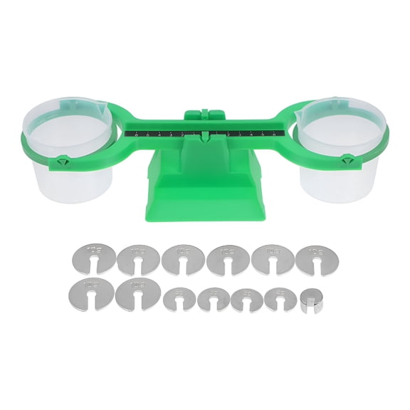 ACDANC 2026 New 1 Set Weight Scale Experiment Equipment Kitchen Balancing Scale with Weights for Measuring, Weighing, Portion Control, Cooking, Baking, Experiments, Science Labs.