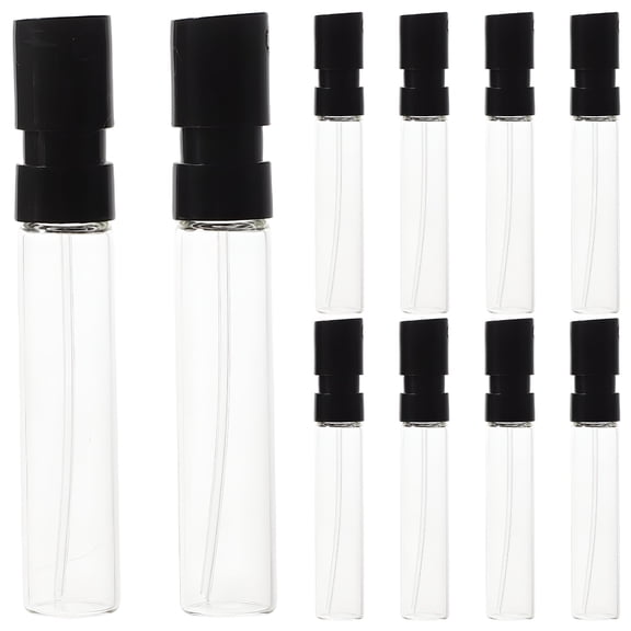 ACDANC 2026 New 10Pcs 2Ml Glass Perfume Sample Vials Mini Cologne Spray Bottle Refillable Travel Perfume Bottle Portable Perfume Atomizer Empty Fine Mist Atomizer
