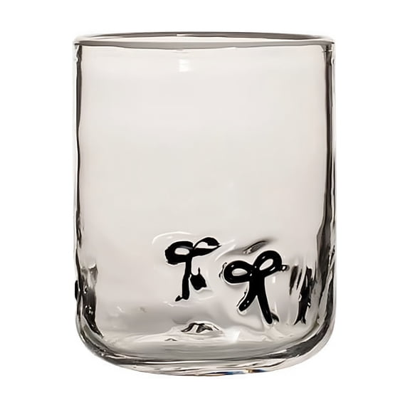 ACDANC 2026 New 1Pack Christmas Icon Juice Glass,Old Fashioned Transparent Cup Heat&Cold Resistant Coffee Cup with Heavy Base,Cute Cocktail Glass Drinking Mug,For Christmas Thanksgiving Birthday Gift
