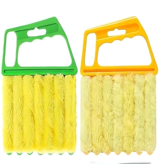 ACDANC 2026 New 2-Pack Blind Cleaner Brush Set | Venetian Blind Duster Tool | Washable Slat Cleaner for Windows | Ergonomic Household Cleaning Supplies