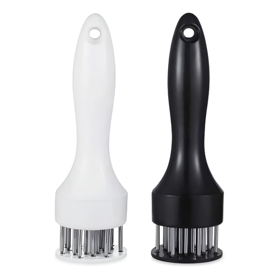 ACDANC 2026 New 2 Pack Meat Tenderizer Tool Kitchen Gadgets Jacquard Meat Tenderizers with 21 Blades Stainless Steel Meat Tenderizer Needle for Kitchen,Bbq,Home Best for Tenderizing Beef