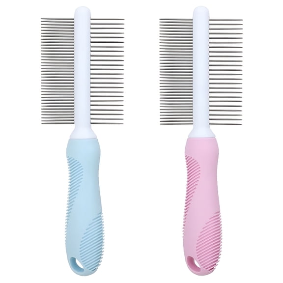 ACDANC 2026 New 2 Pack Pet Double-Sided Comb for Dog & Cat for Dogs,Cats,Pets