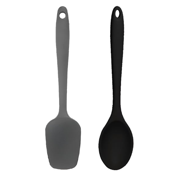 ACDANC 2026 New 2 Piece Mini Kitchen Utensil Set- Silicone Kitchen Tools with Spatulas for Cooking, Baking, Stirring, Mixing, Non-Stick Cookware, Small Kitchen Tasks