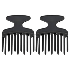 ACDANC 2026 New 2Pcs Afro Hair Pick Comb for Curly Hair Wig Braid Detangle for Hair,Wig,Braid,Curly,Styling