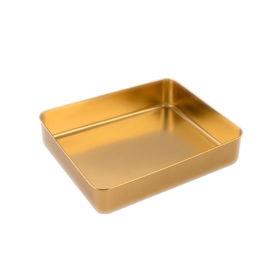 ACDANC 2026 New 2Pcs Baking Sheets 304 Stainless Steel Non Stick Cookie Baking Sheet Multipurpose Design Cake Pans for Cookies Cakes Bread Gold