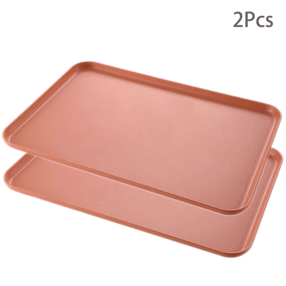 ACDANC 2026 New 2Pcs Baking Sheets Multipurpose Design Non Stick Cookie Baking Sheet for Cookies Cakes Breads Seamless Construction Cake Pans