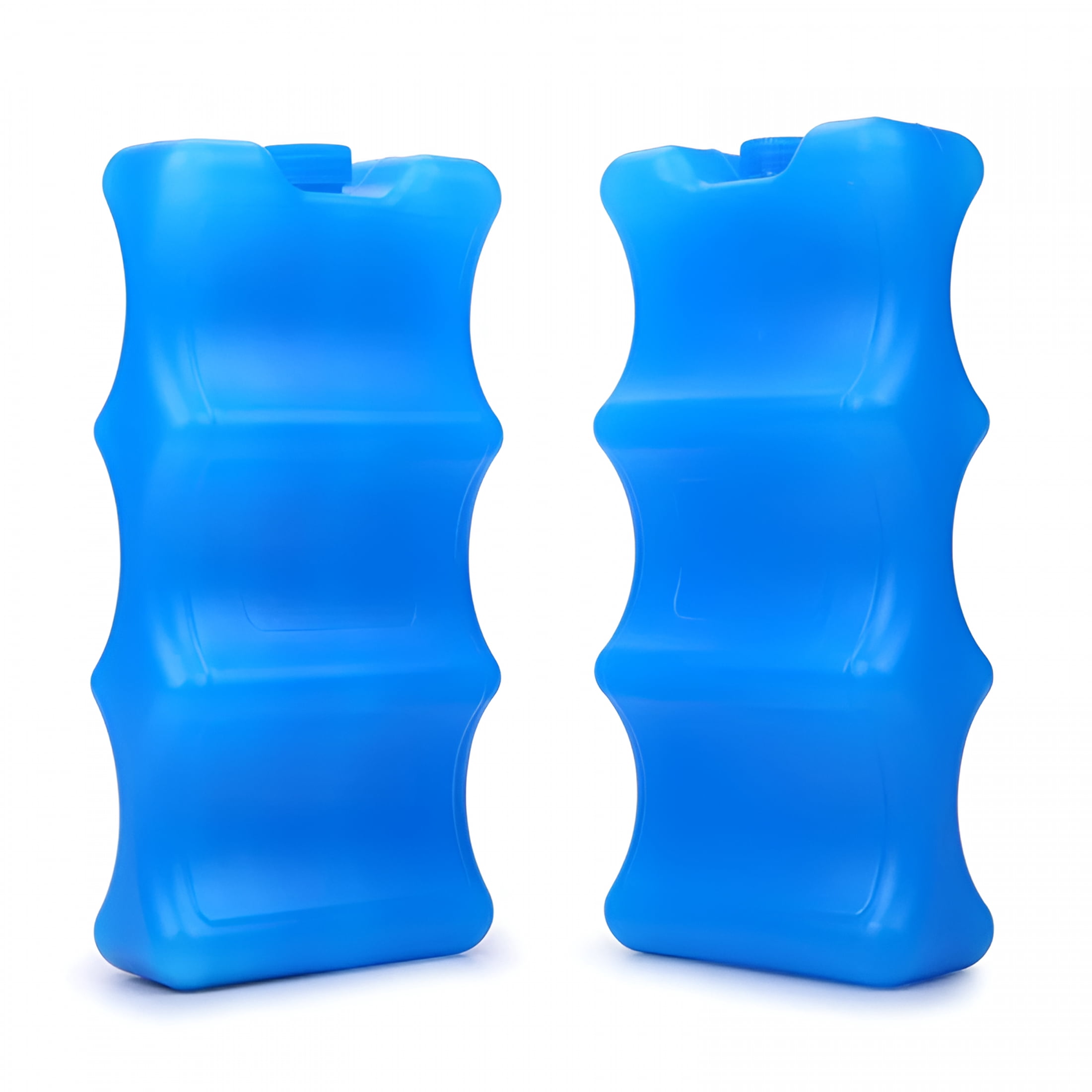 ACDANC 2026 New 2Pcs Ice Packs for Lunch Boxes,Breastmilk Bottle Storage,Insulated Bags,Long Lasting Reusable Cool Packs for Canned Beer Soda,Camping Beach Picnic,8.27"L X 3.94"W X 1.97"H,Blue