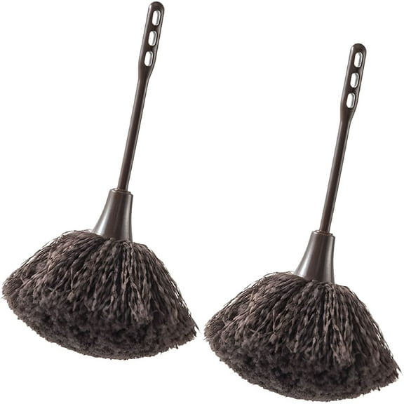 ACDANC 2026 New 2Pcs Keyboard Brush Long Handle Feather Duster,Portable Cleaning Brush Cleaner Dust Remover for Keyboard Computer Laptop Desk,Smart and Soft and Fluffy Duster