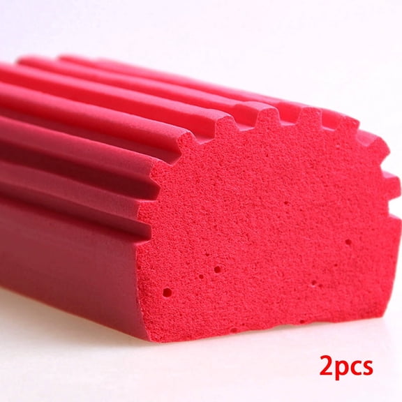 ACDANC 2026 New 2Pcs Loofah Sponge Strong Water Absorption Dusting Sponge Multi-Purpose Cleaning Bath Sponge for Bathroom Kitchen Household Pink