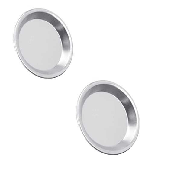 ACDANC 2026 New 2Pcs Pie Pan,Good Thermal Conductivity Tart Pan,Stable Structure Pie Weights for Home, Bakery, Party, Picnic