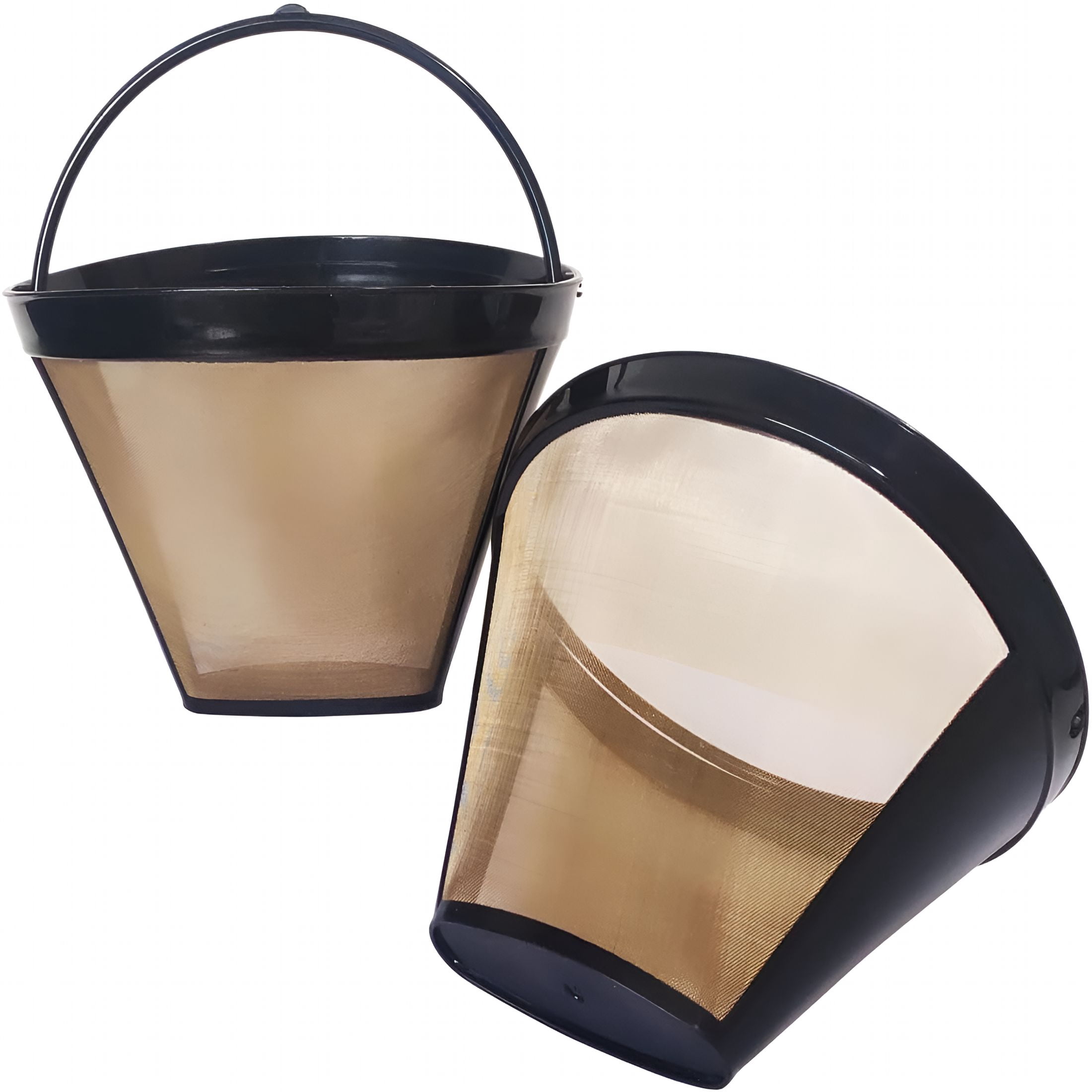 ACDANC 2026 New 2Pcs Reusable Coffee Filter Basket, No.4 Cone Coffee ...