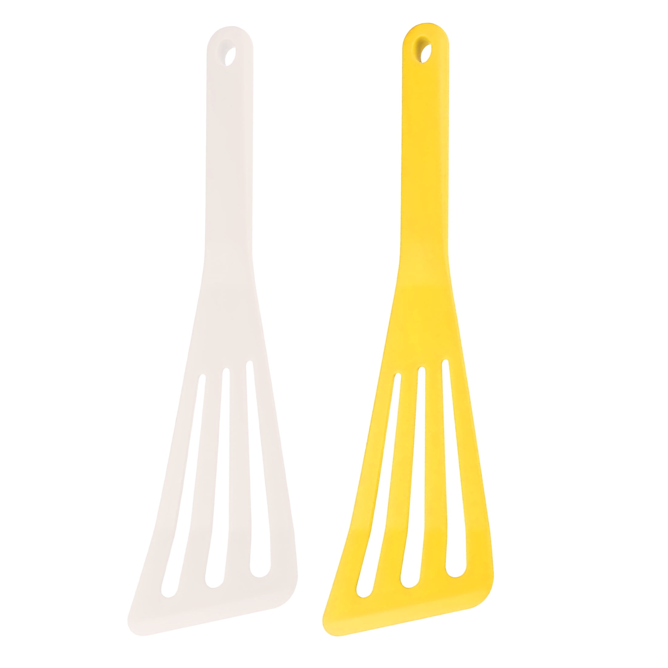 ACDANC 2026 New 2Pcs Silicone Spatula Angled Flip Efficiency Spatulas ...
