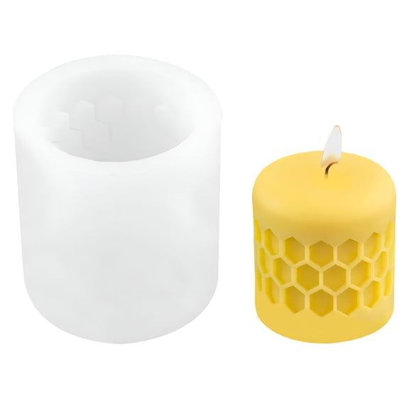 ACDANC 2026 New 3D Bee Honeycomb Candle Molds,Beehive Silicone Molds,For Candles Soaps Chocolate Mold Making,For Diy Crafts,Party Favors,Handmade Gifts,Home Decor.
