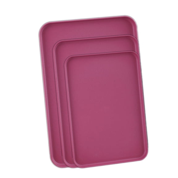 ACDANC 2026 New 3Pcs Baking Sheets,Non Stick Cookie Baking Sheet,Versatile Use Cake Pans for Cookies,Cakes,Bread,Roasting Purple