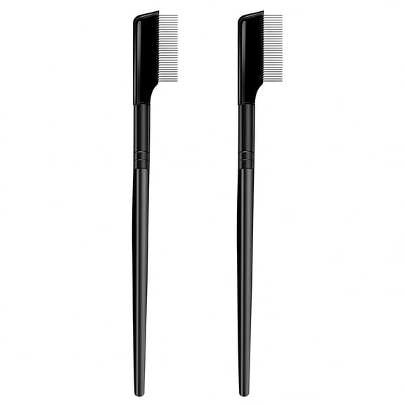 ACDANC 2026 New 3Pcs Stainless Steel Eyelash & Eyebrow Comb Brush Separator Tool for Eyelashes, Eyebrows, Makeup, Beauty, Salon