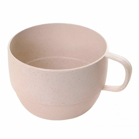 ACDANC 2026 New 3Pcs Wheat Straw Coffee Cups with Handles Unbreakable Lightweight and Reusable Mugs Ideal Mugs for Children Adults Elderly for Tea Coffee Camping