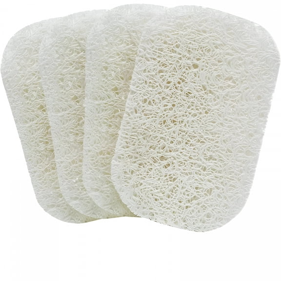 ACDANC 2026 New 4 Pace Soap Saver Pads,Non-Slip Soap Holder Pad,Self Draining Soap Bar Holder Pads,Soap Saver Dish for Shower Kitchen Bathroom Travel Hotel Cleaning Supplies