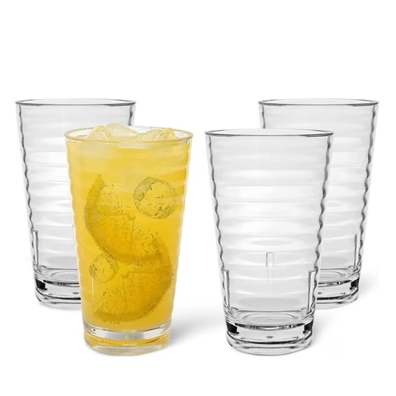 ACDANC 2026 New 4 Pcs Cocktail Glasses Versatile Usage Durable Water Glasses Lightweigh Whiskey Glasses for Home Bars Parties Outdoor Events Casual Gatherings Special Occasions.