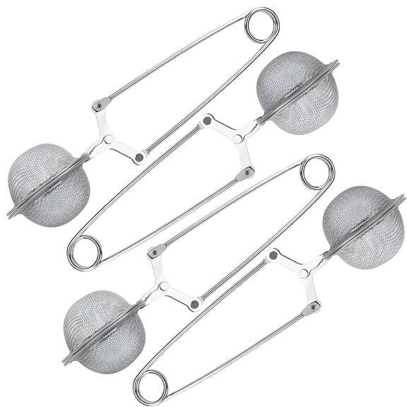 ACDANC 2026 New 4 Pcs Stainless Steel Spoon Tea Mesh Ball Infusers for Loose Leaf Tea for Tea, Brewing, Loose Leaf, Kitchen, Office, Home, Dining, Gifts, Tea Parties