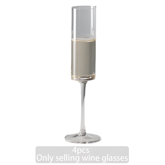 ACDANC 2026 New 4Pcs Cocktail Glasses High Transparency Glasses Drinking Set Rounded Rim Whisky Glass Sets 175Ml for Serving Whisky Cocktails Mixed Drinks Parties Gatherings Special Occasions.