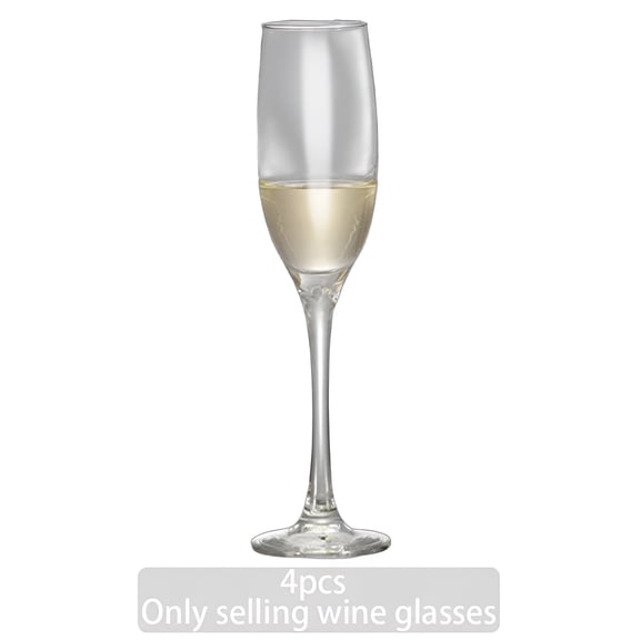 ACDANC 2026 New 4Pcs Cocktail Glasses Lasting Clarity Glasses Drinking Set Slip Resistant Whisky Glass Sets for Home Bar Party 185Ml