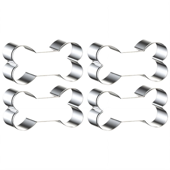 ACDANC 2026 New 4Pcs Cookie Cutters Oven Safe Cookie Cutter Dishwasher Friendly Heart Cookie Cutter Customizable Designs for Home Baking Parties Gifts Labrador