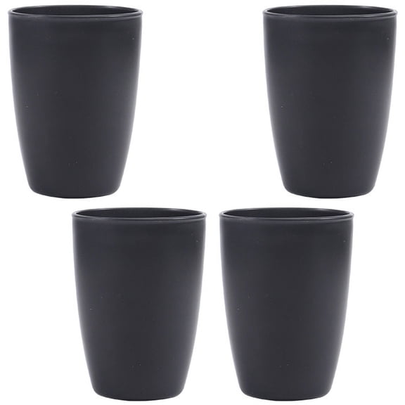 ACDANC 2026 New 4Pcs Cups for Kitchen Food Grade Pp Coffee Mugs Set of 4 Dishwasher Safe Stackable Coffee Mugs for Home,Office,Travel,Camping Style1