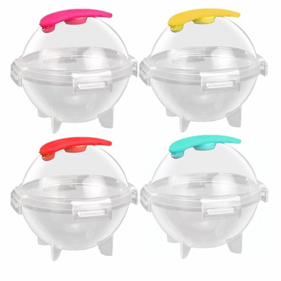 ACDANC 2026 New 4Pcs Ice Cube Premium Standard Material Tray Ice Moulds Reusable Tray Large Ice Cube Random Color A for Drinks Cocktails Home Use Parties Bar Outdoor Gatherings.