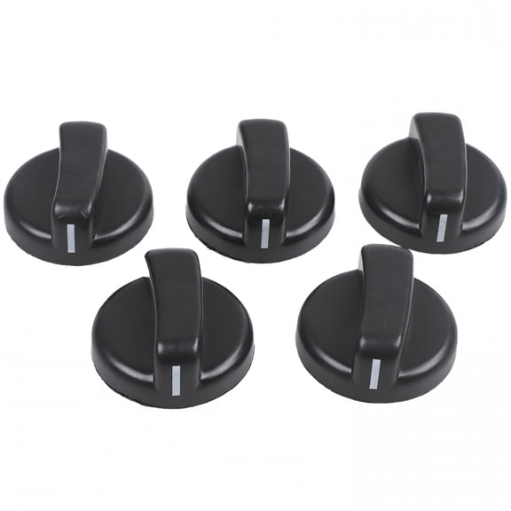 ACDANC 2026 New 5 Pack Control Knobs Replacement for Oven,Stove,And Range - Versatile and Wide Application for Various Models (Black)