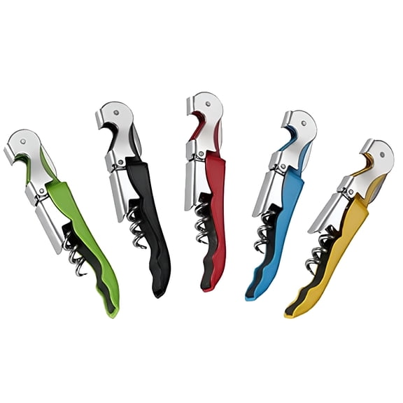 ACDANC 2026 New 5 Pack Corkscrew Heavy Duty Wine Opener Set with Foil Cutter and Opener Wine Key for Waiters,Home for Wine Lovers, Home Use, Restaurants, Bars, Gift Sets, Parties