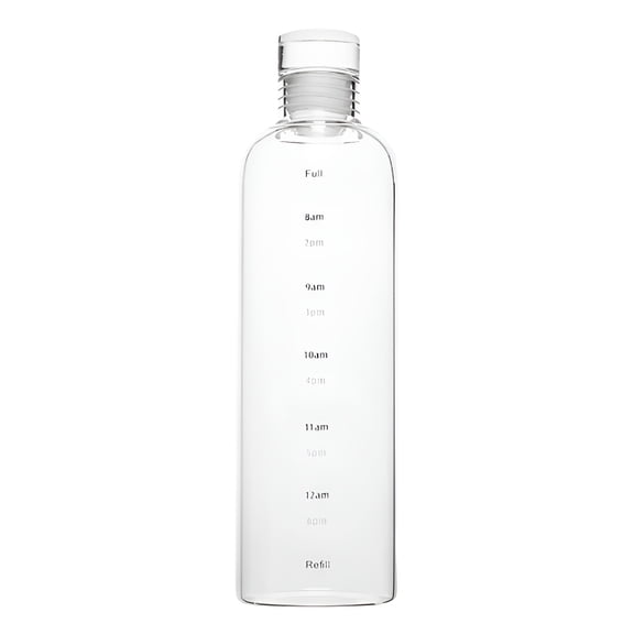 ACDANC 2026 New 500Ml Glass Juice Bottles - Wide Mouth Glass Water Bottles with Lids Borosilicate,Stainless Steel Lids for Juicing,Smoothies,Infused Water,Beverage Storage,Leakproof,Reusable,Bpa Free