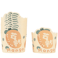 thumbnail image 1 of ACDANC 2026 New 50Pcs Mini Cupcake Liners Easy to Release From Molds Cupcake Boxes Creative Diy Eco Friendly Materials Cake Box for Birthday Party Bakery Mango, 1 of 4