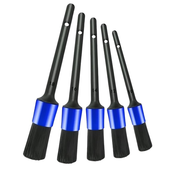 ACDANC 2026 New 5Pcs Car Detail Brush,Automotive Detail Brushes,Cleaning Detailing Brush for Washing Wheels Vehicles Interior Exterior Wheels Engine for Car,Truck,Suv,Van