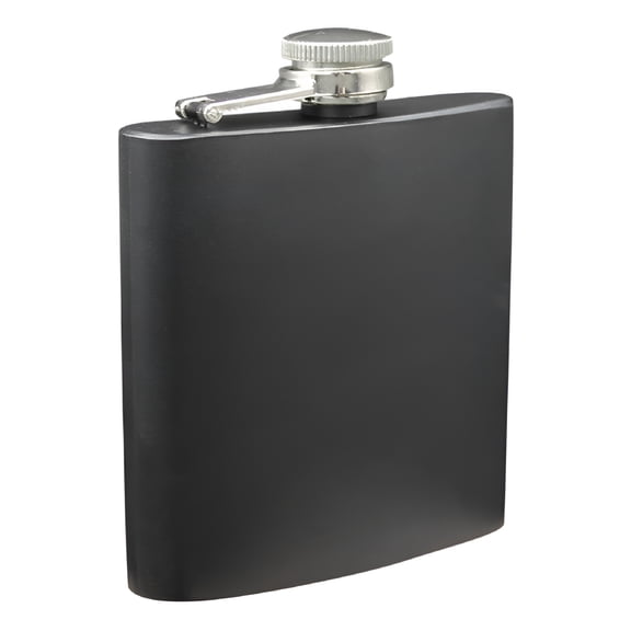 ACDANC 2026 New 6 Oz Stainless Steel Hip Flask for Men & Women,Flask for Men Groomsmen,Bridesmaids,Wedding Party Whiskey Flask for Liquor,Black, for Weddings, Parties, Outdoor Events, Gifting, Travel