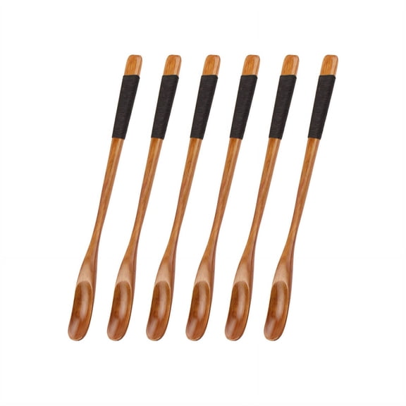 ACDANC 2026 New 6 Pcs Spoons Ideal for Desserts Cooking Spoon Elegant Addition Serving Spoon for Desserts Serving Kitchen Use Style 8