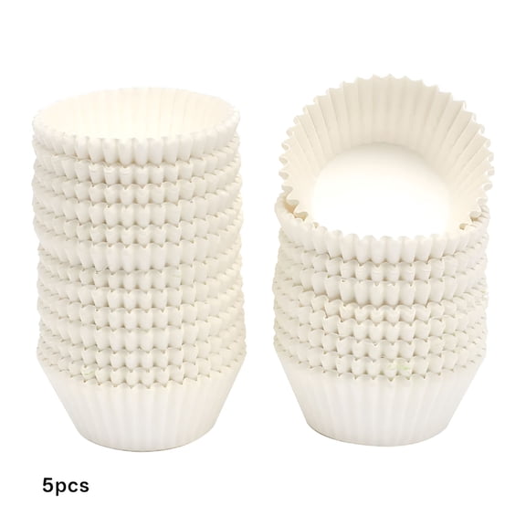 ACDANC 2026 New 600 Count Mini Cupcake Liners White Muffin Liners Food Grade Baking Cups Paper No SmellsSmall Size for Baking Cupcakes, Muffins, Desserts, Snacks, Party Treats, Pastries