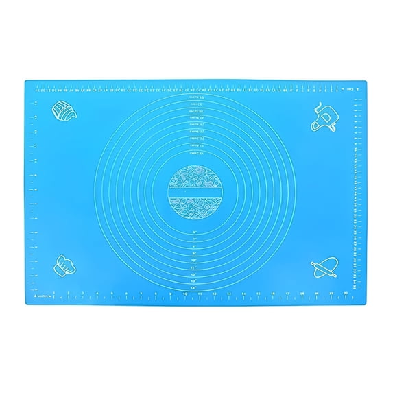 ACDANC 2026 New 65 * 45Cm Baking Mat Dough Mat Roll-Out Mat Non-Stick Non-Slip Baking Mat with Measurements for Fondant Dough Biscuits Pizza for Kitchen,Home,Bakery,Baking,Bpa-Free