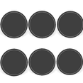 ACDANC 2026 New 6Pcs Coasters 7.08 Inch Anti Slip Design Silicone ...