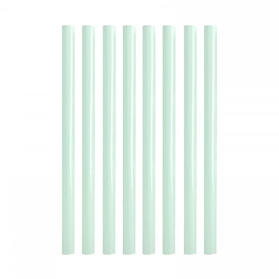 ACDANC 2026 New 8 Reusable Boba Straws and Smoothie Straws -Boba Straws Reusable Multi-Coloured Extra Large Reusable Straws for Bubble Tea (Tapioca,Boba Pearls) - Light Green
