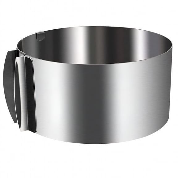 ACDANC 2026 New Adjustable Round Cake Mousse Mold 6 to 12 Inch Stainless Steel Baking Ring Bakeware Tool for Cake Mousse Cheesecake Dessert Baking