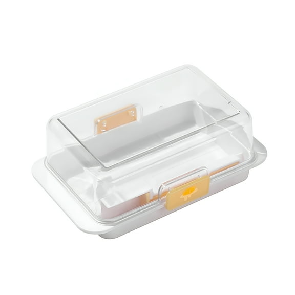 ACDANC 2026 New Airtight Butter Dish with Lid Multifunctional Butter Storage Tray Meal Prep Glass Pickle Container Dry Food Storage Containers