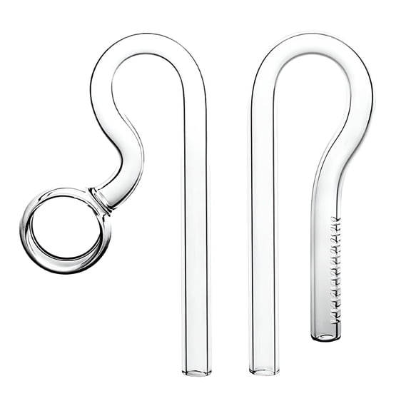 ACDANC 2026 New Aquarium Glass Lily Pipe In/Out Easy to Clean Glass Lily Pipe in 13Mm for Aquariums, Fish Tanks, Water Filtration, Water Flow Regulation, Aquatic Plants, Aquarium Accessories