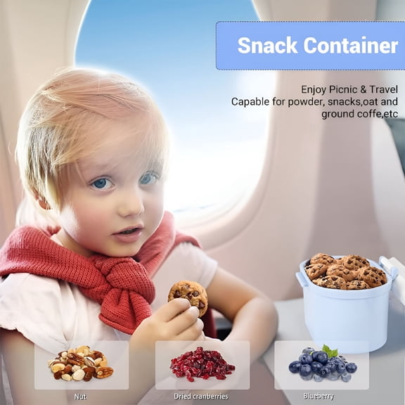 ACDANC 2026 New Baby Formula Dispenser Portable Travel Milk Powder Formula Container Candy Fruit Snack Storage Container with Scoop for Travel,Baby Food,Snacks,Milk Powder,On-The-Go