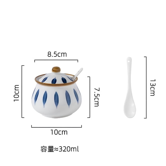 ACDANC 2026 New Bacon Grease Container with Strainer,Ceramic Bacon Grease Saver with Strainer 23Oz,Cooking Oil Storage for Kitchen
