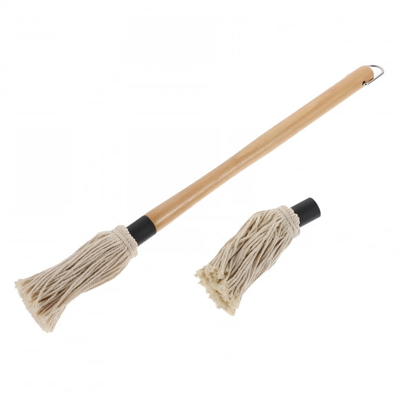 ACDANC 2026 New Baking Bbq Mop Sauce Basting Mops Light Brown 1 Set for Bbq,Grilling,Cooking,Kitchen